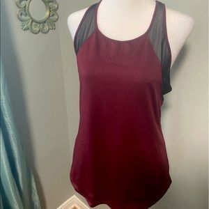 New Victoria Secret Sport Tank Top Burgundy